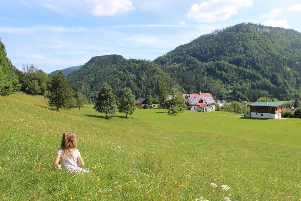 Krajina v okolí rekreačnej farmy Kirchau