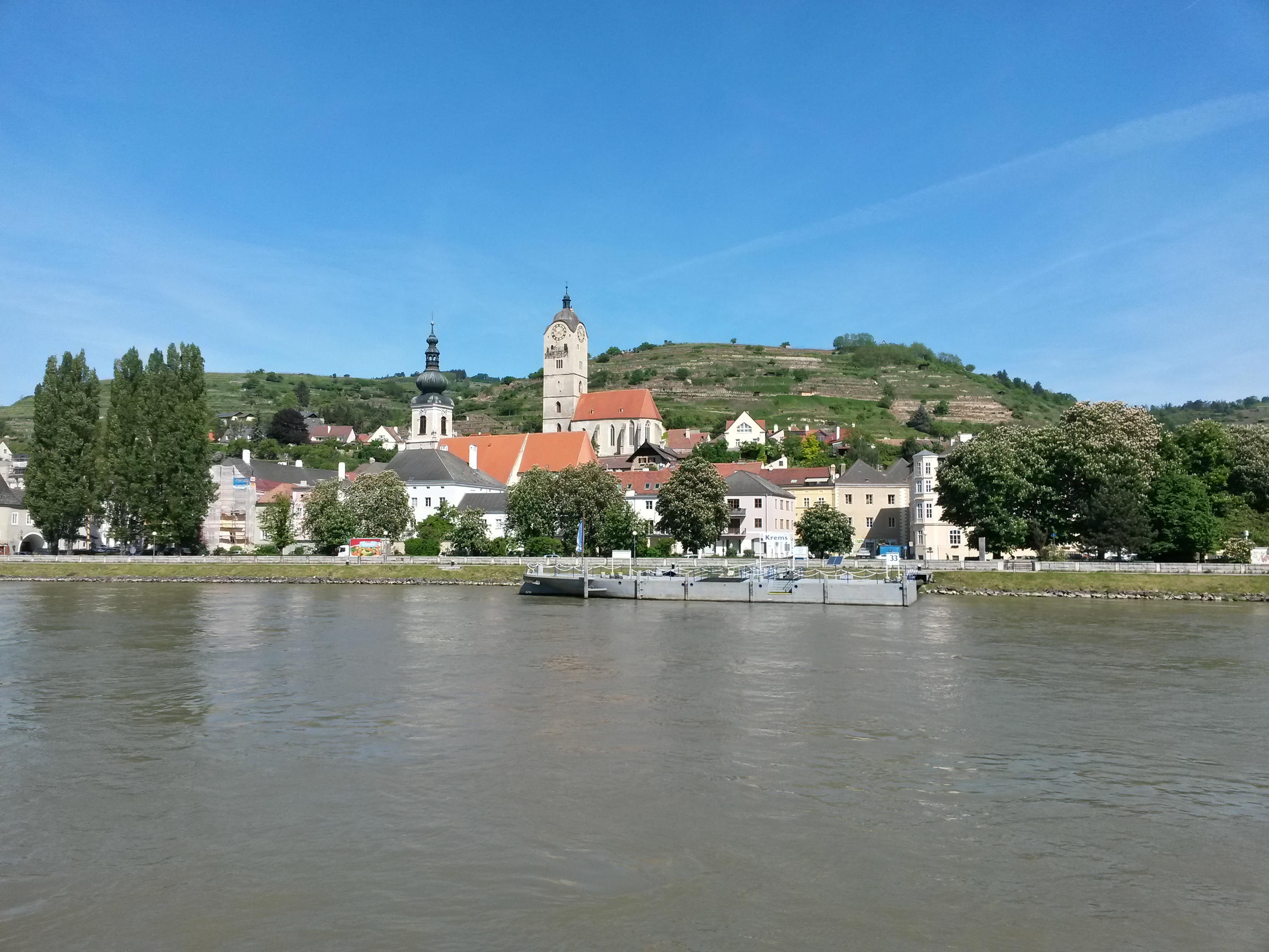 Výlet loďou Krems pristávacie fázy