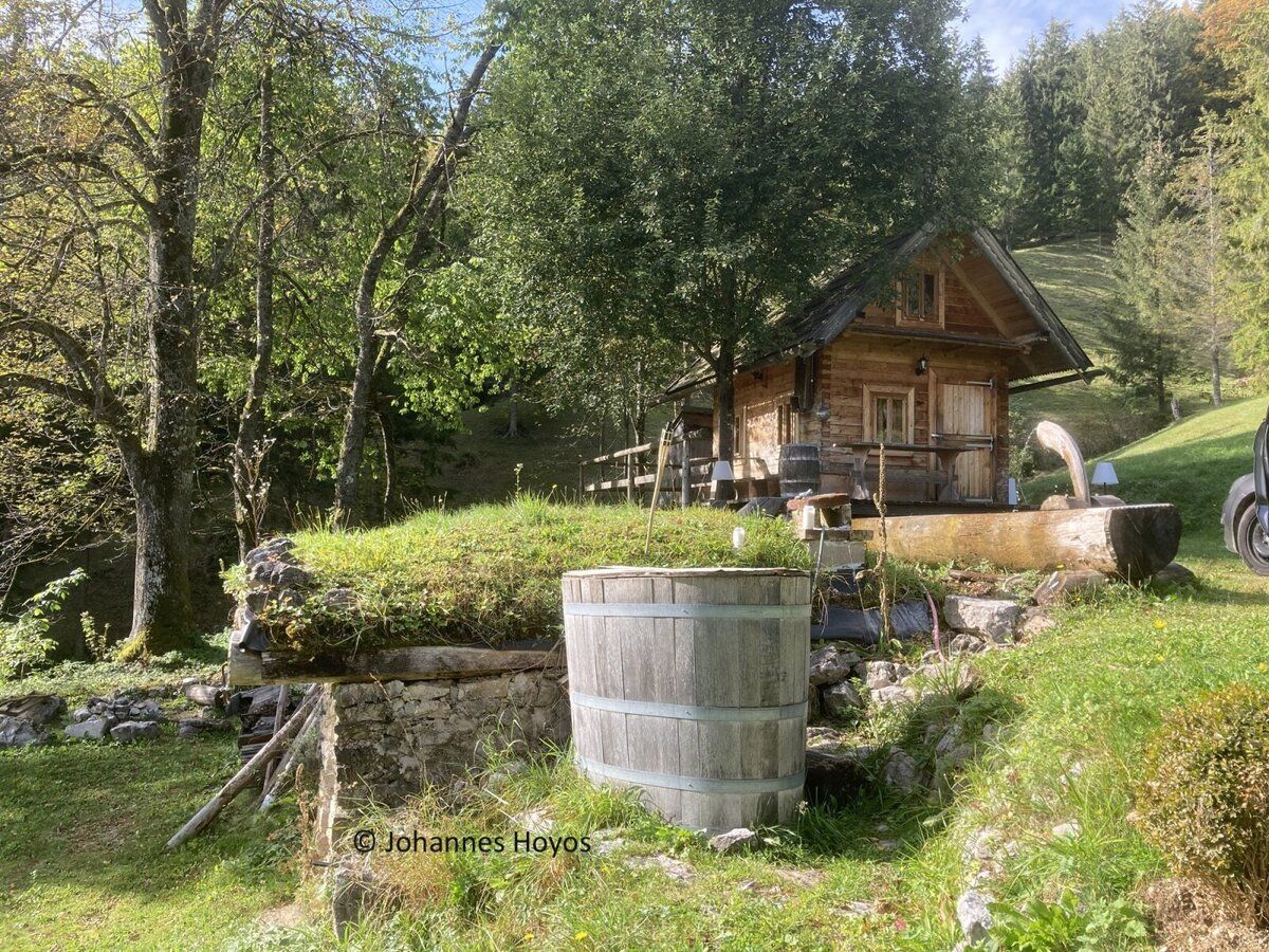 Drevená chatka