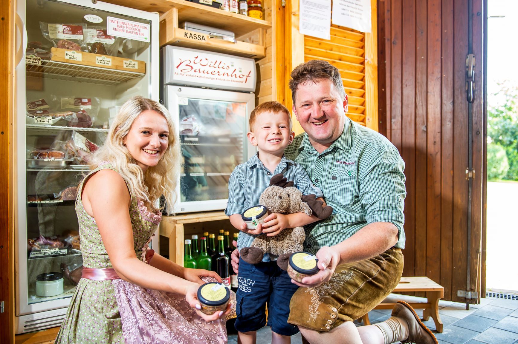 Rodina Wilhelm predstavuje svoje výrobky