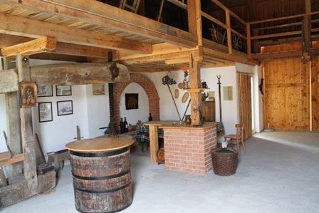 Stodola pri dovolenkovom dome Dörrmühle