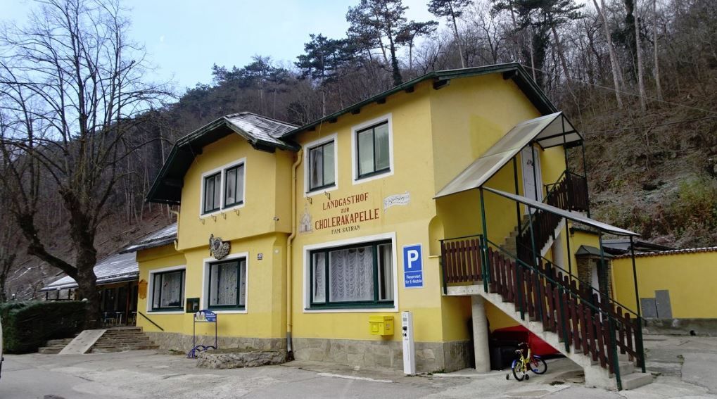 Vidiecky hostinec Cholerakapelle_haus