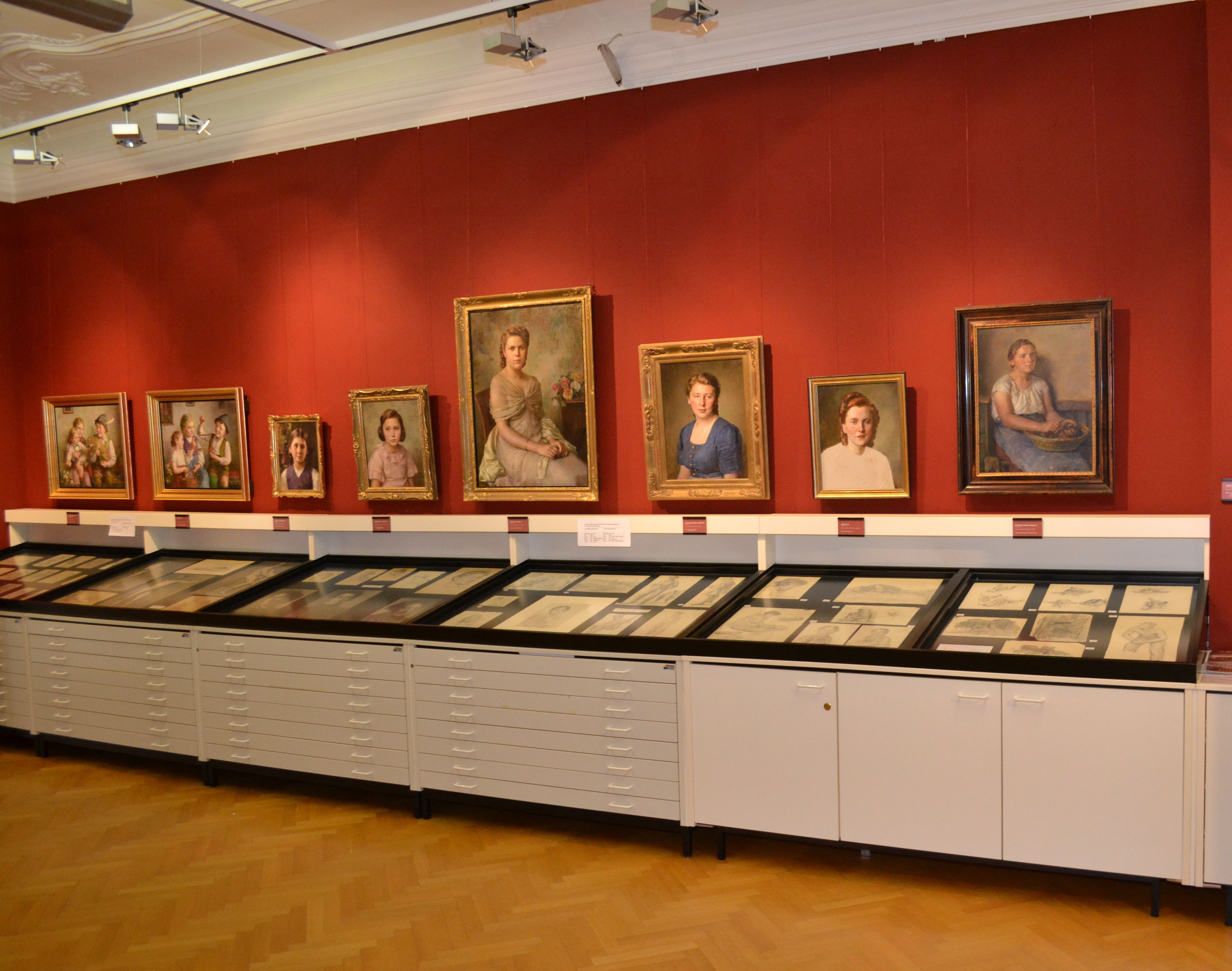 Obrazy v Galérii Edmunda Adlera Mannersdorf/Leithagebi