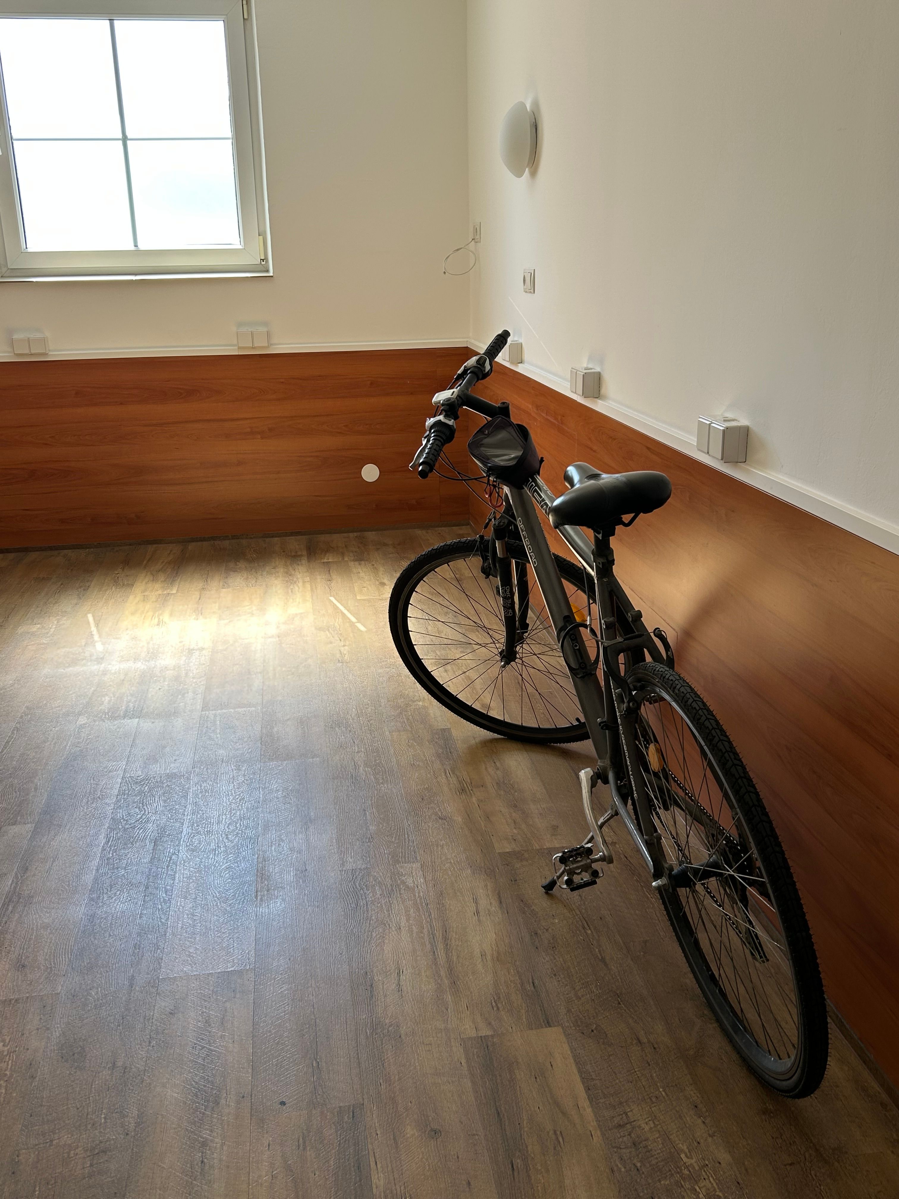 Vyhrievaná miestnosť na bicykle