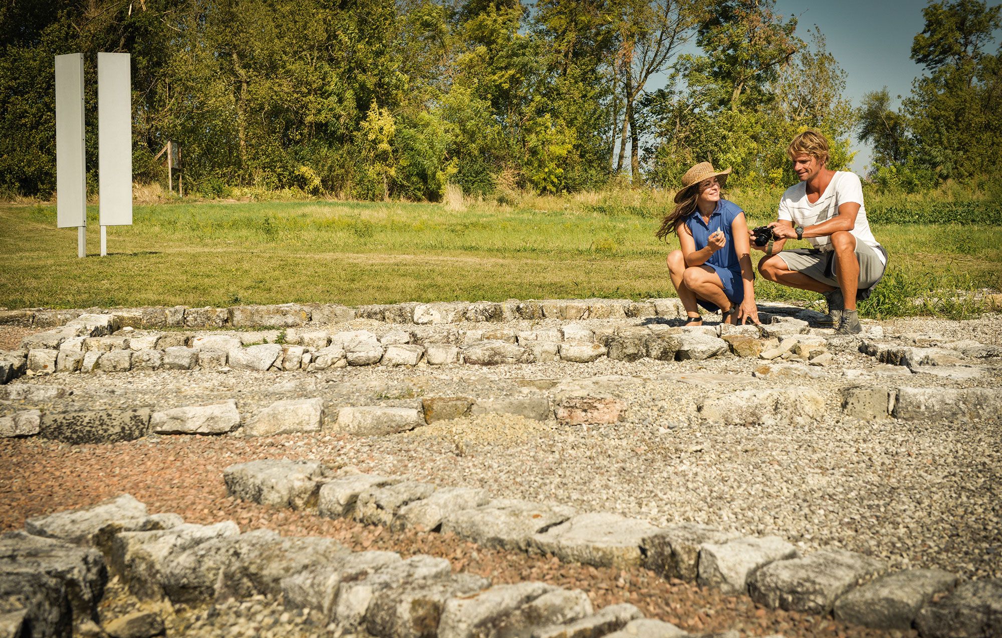 Pár navštívi vilu Rustica 