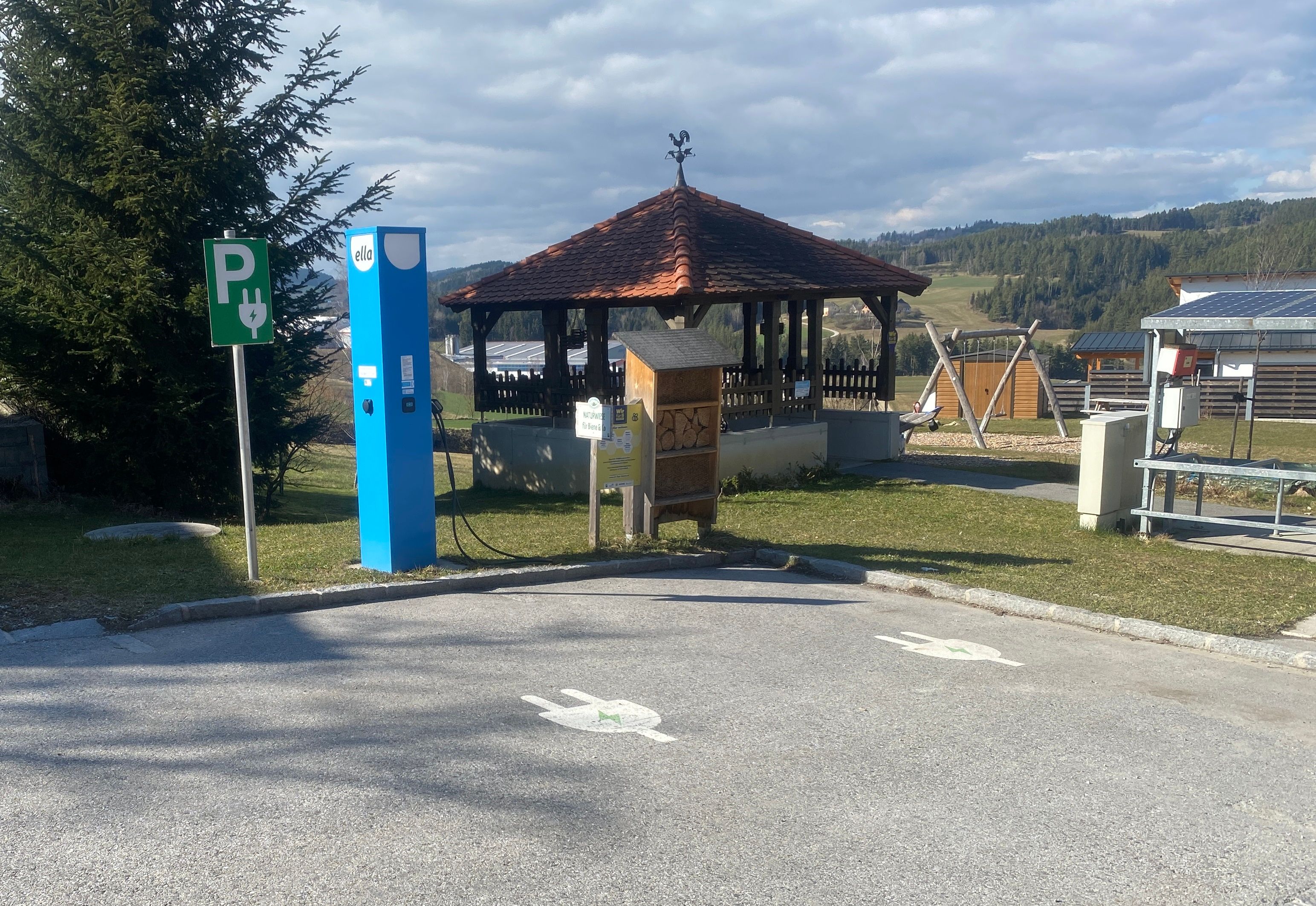 Elektronická nabíjacia stanica Rappottenstein