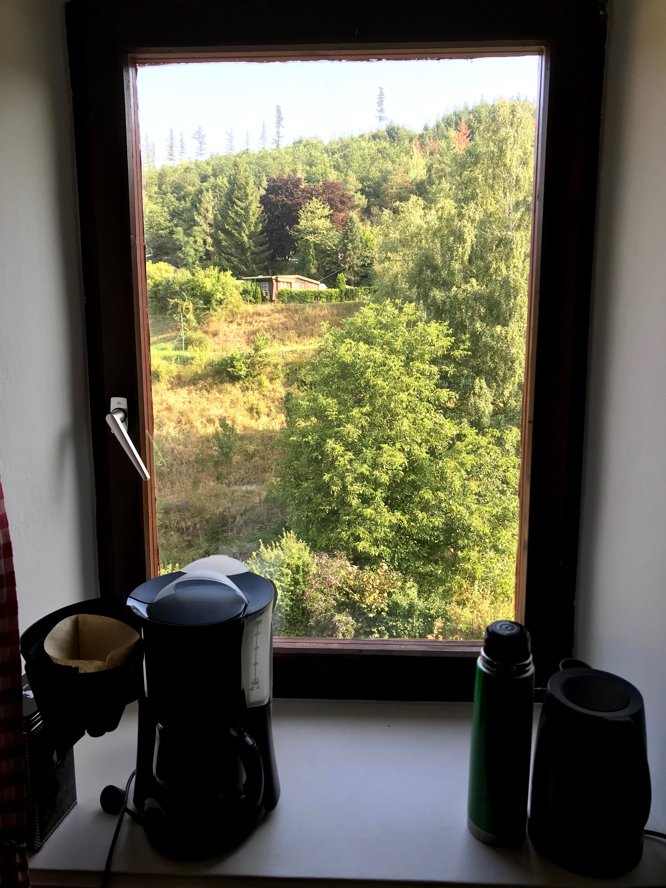 Pohľad z okna kuchyne