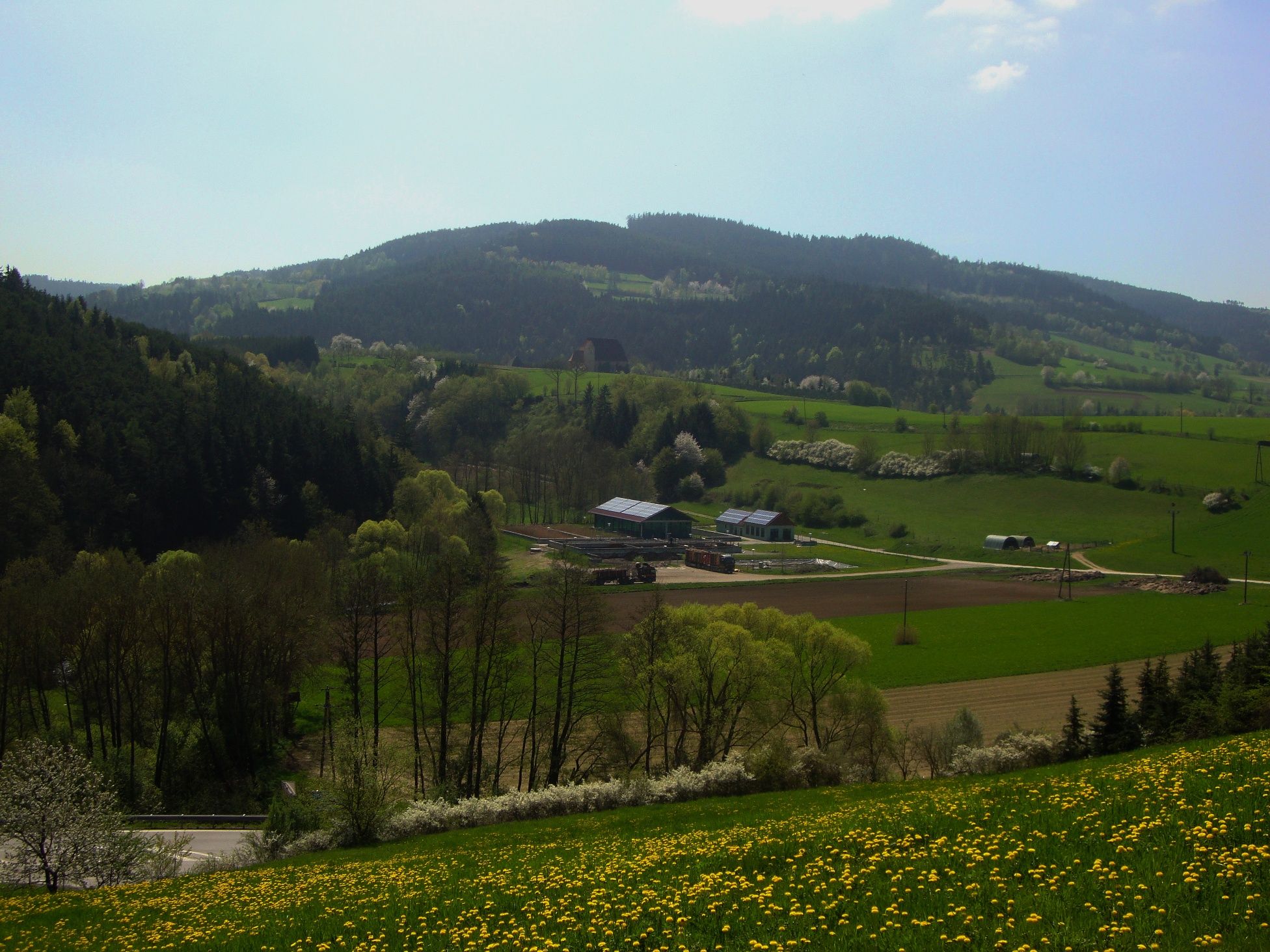Pohľad na kostol svätej Anny