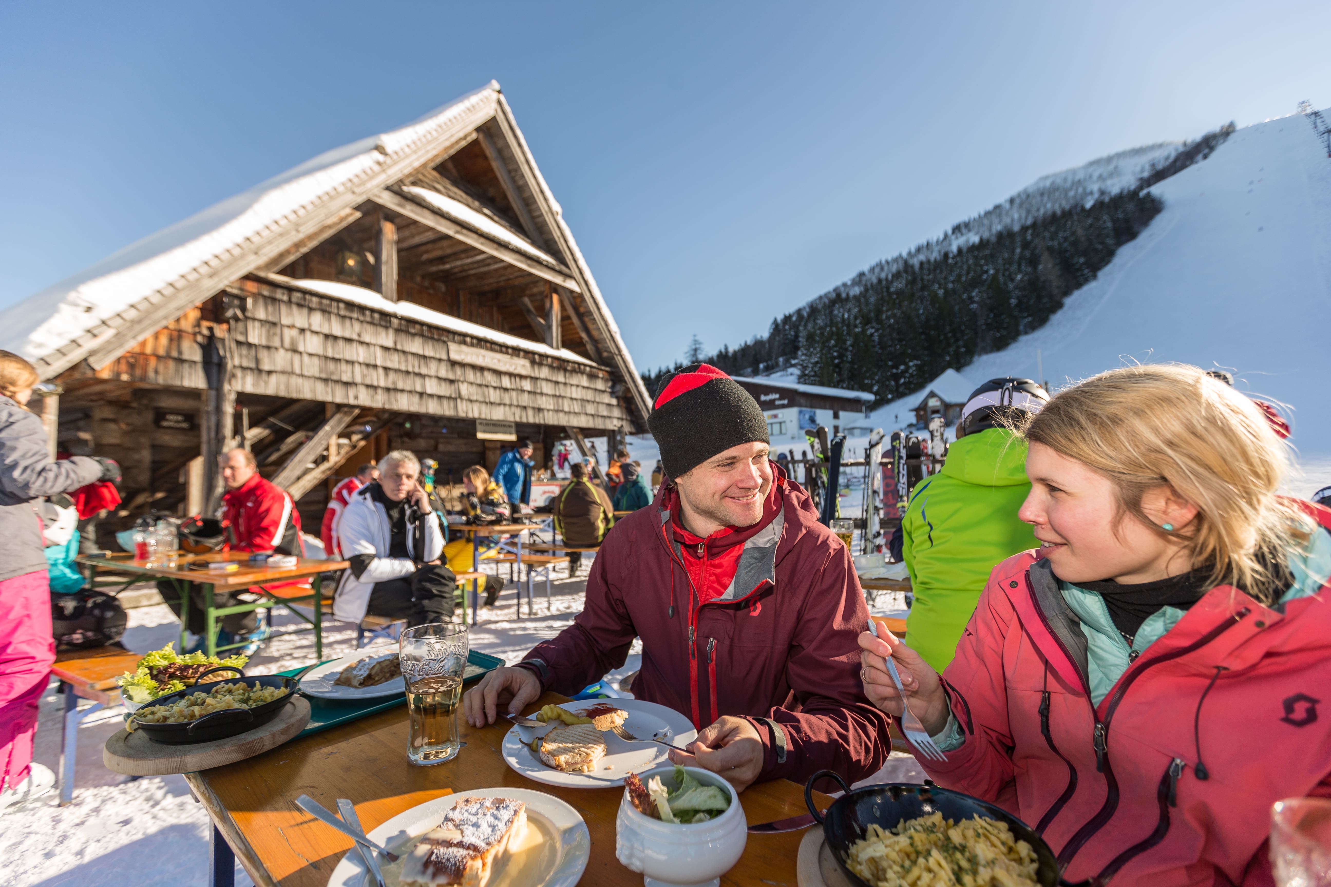 Gastronómia na chate Eibenhütte