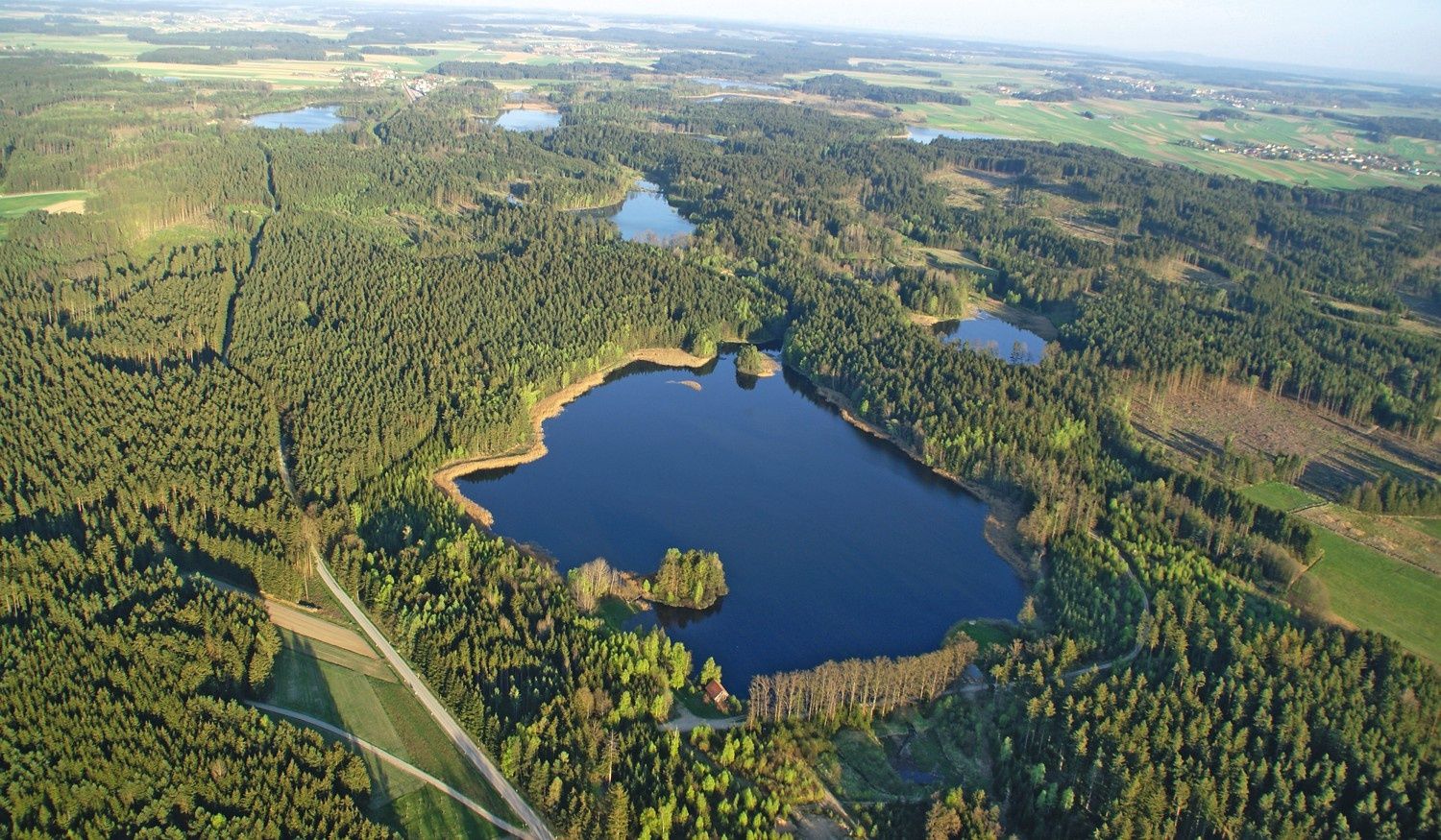 Lesy a rybníky Hoheneich