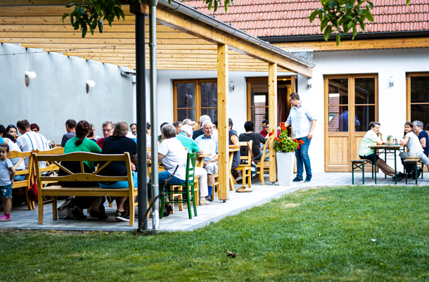 Nádvorie Viecha Vinárstvo Spielauer