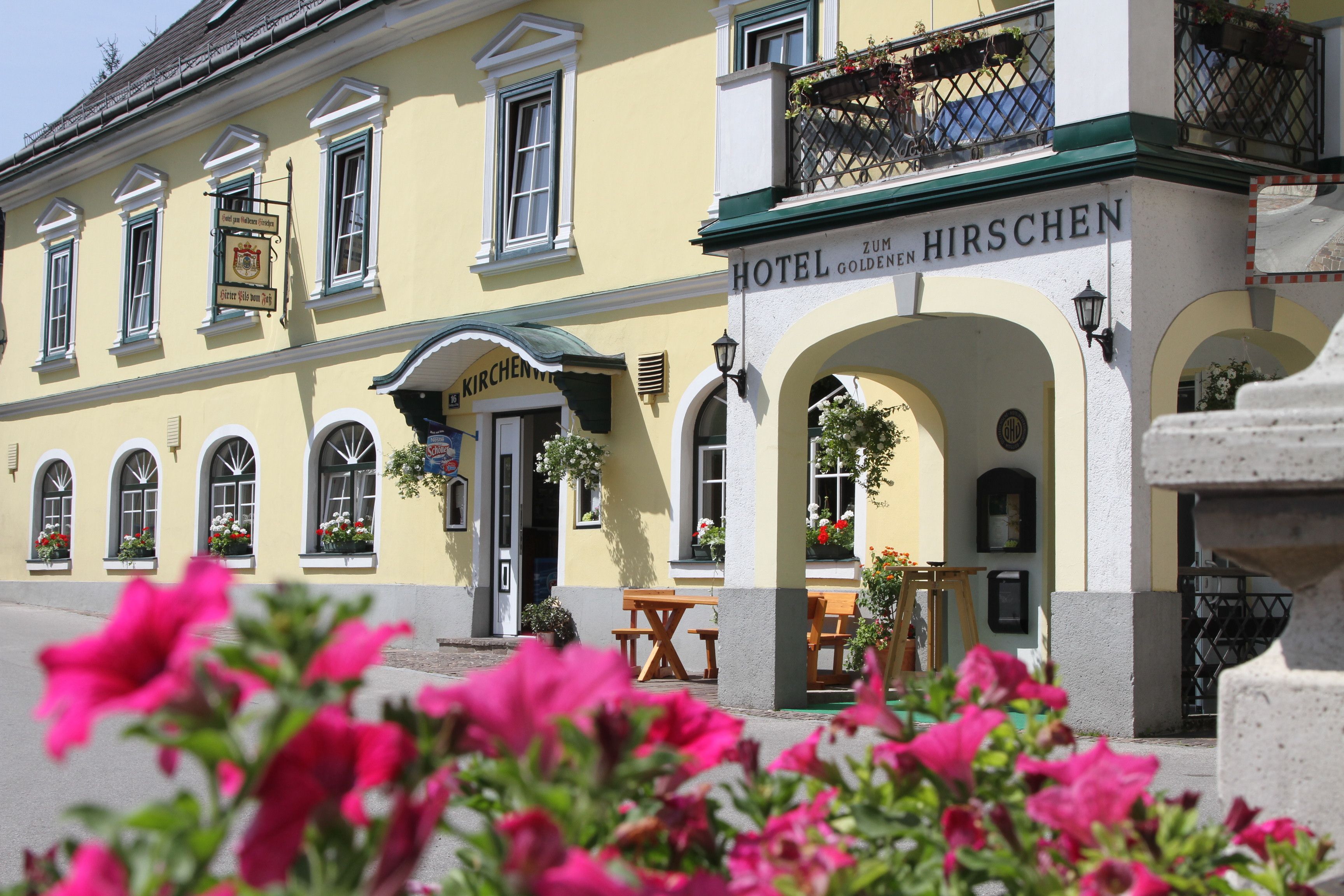 Hotel zum Goldenen Hirschen v lete