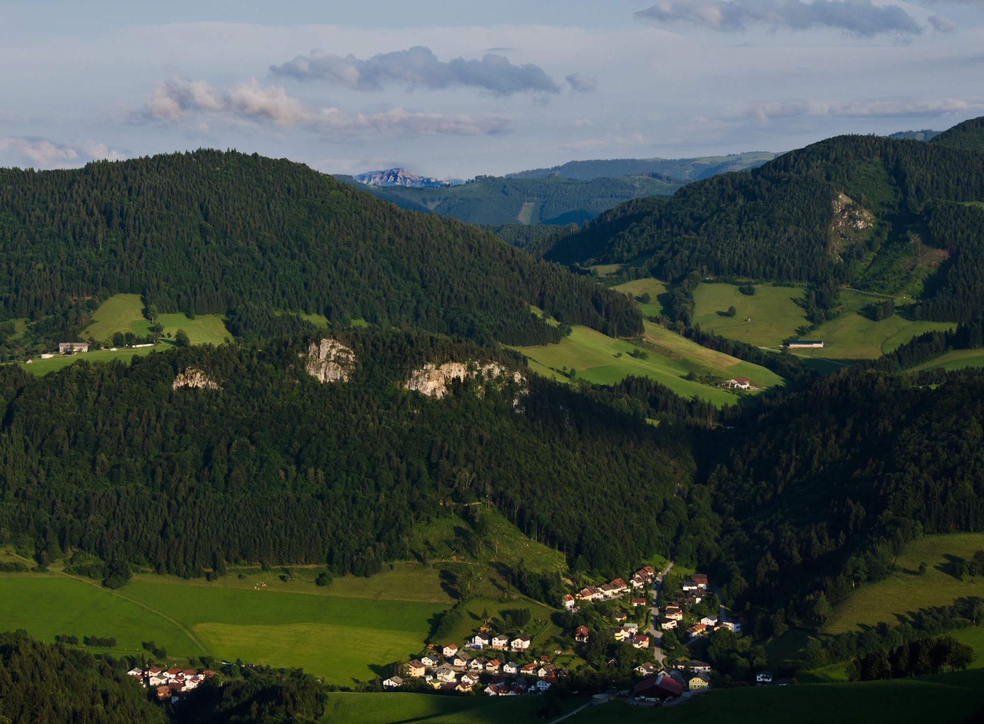 Pohľad z Falkensteinmauer