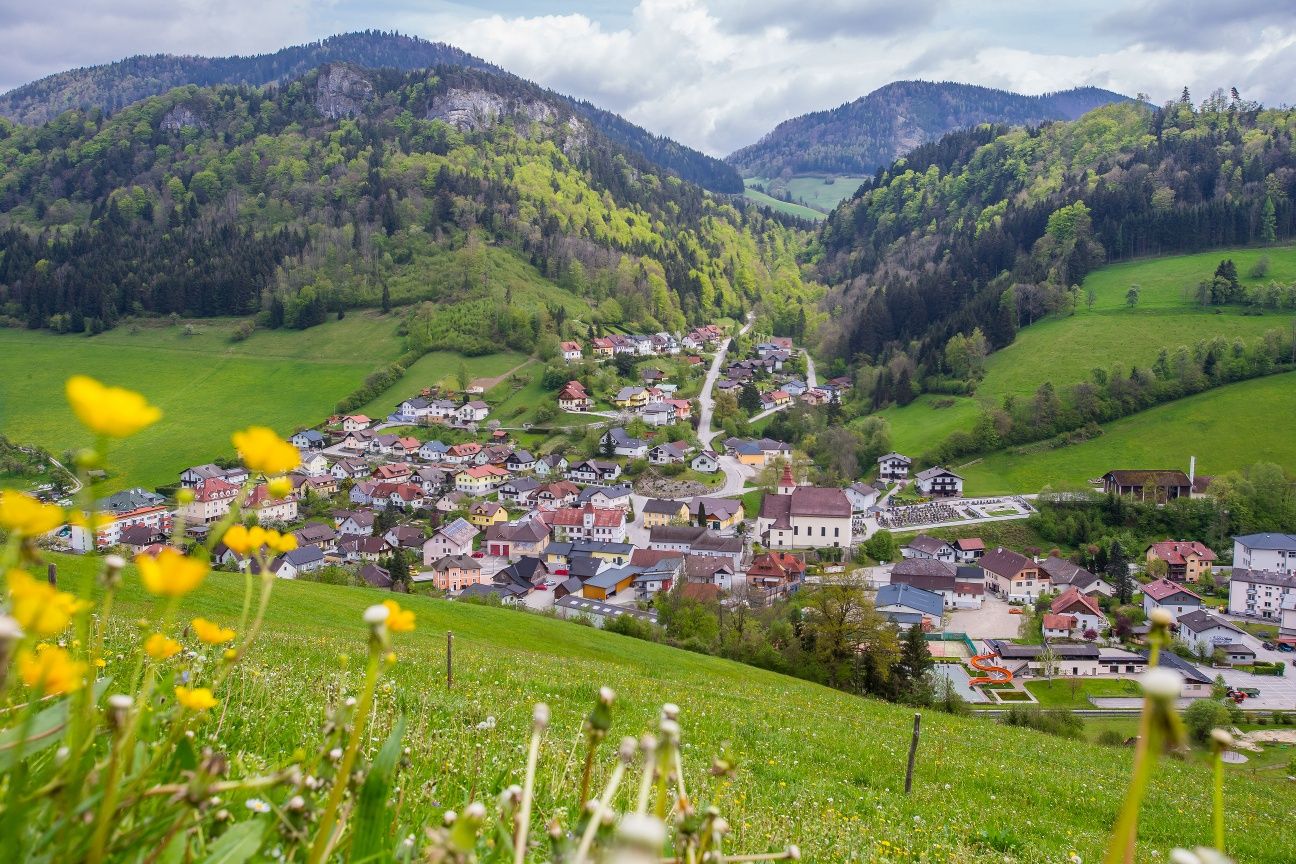 Pohľad na Frankenfels