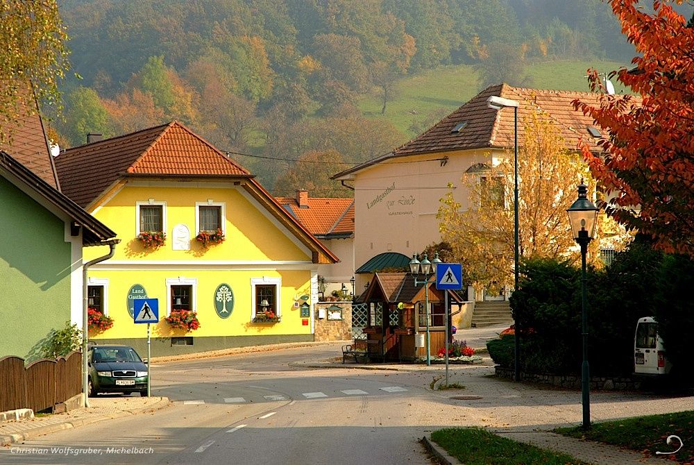Požiar Laaben hlavné námestie