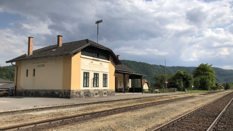 Aggsbach-Markt station, © Donau NÖ Tourismus
