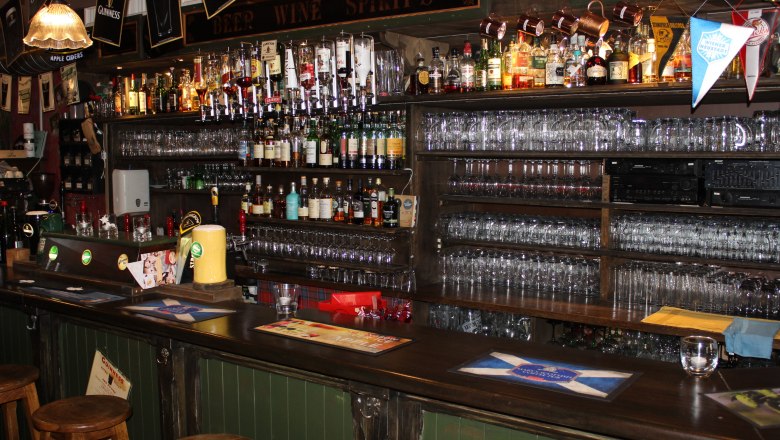 Bar s veľkým výberom whisky, © Mary´s Scottish Coffeepub
