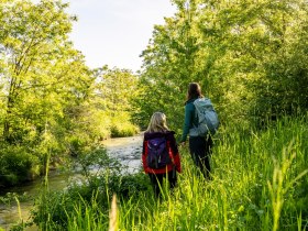 Am Wasser beim Kraftwerk Melk, &copy; Wachau-Nibelungengau-Kremstal