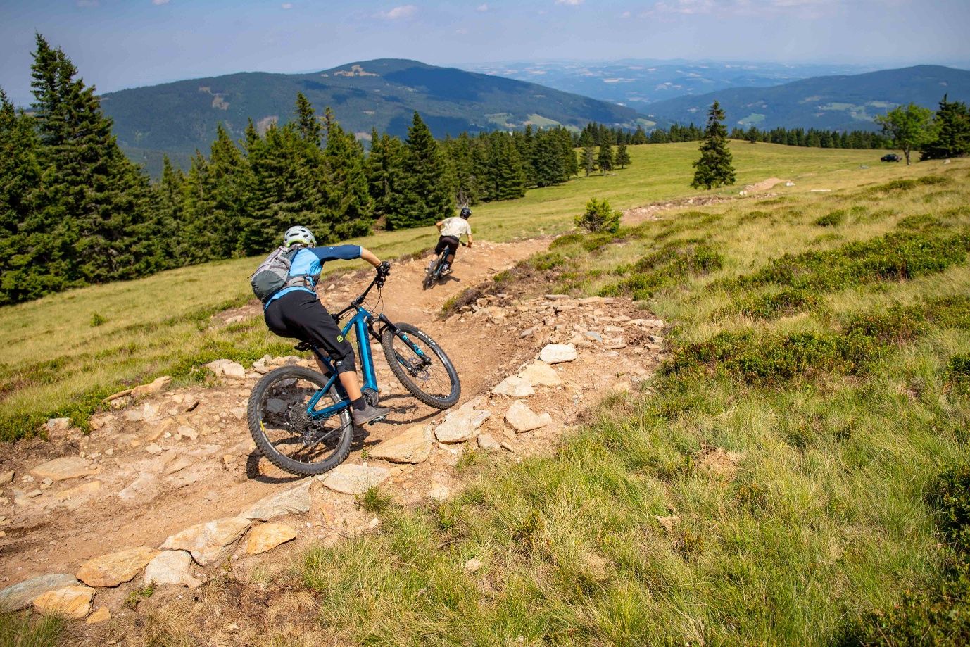 Vychádzka na Wexl Trails v St. Corona am Wechsel