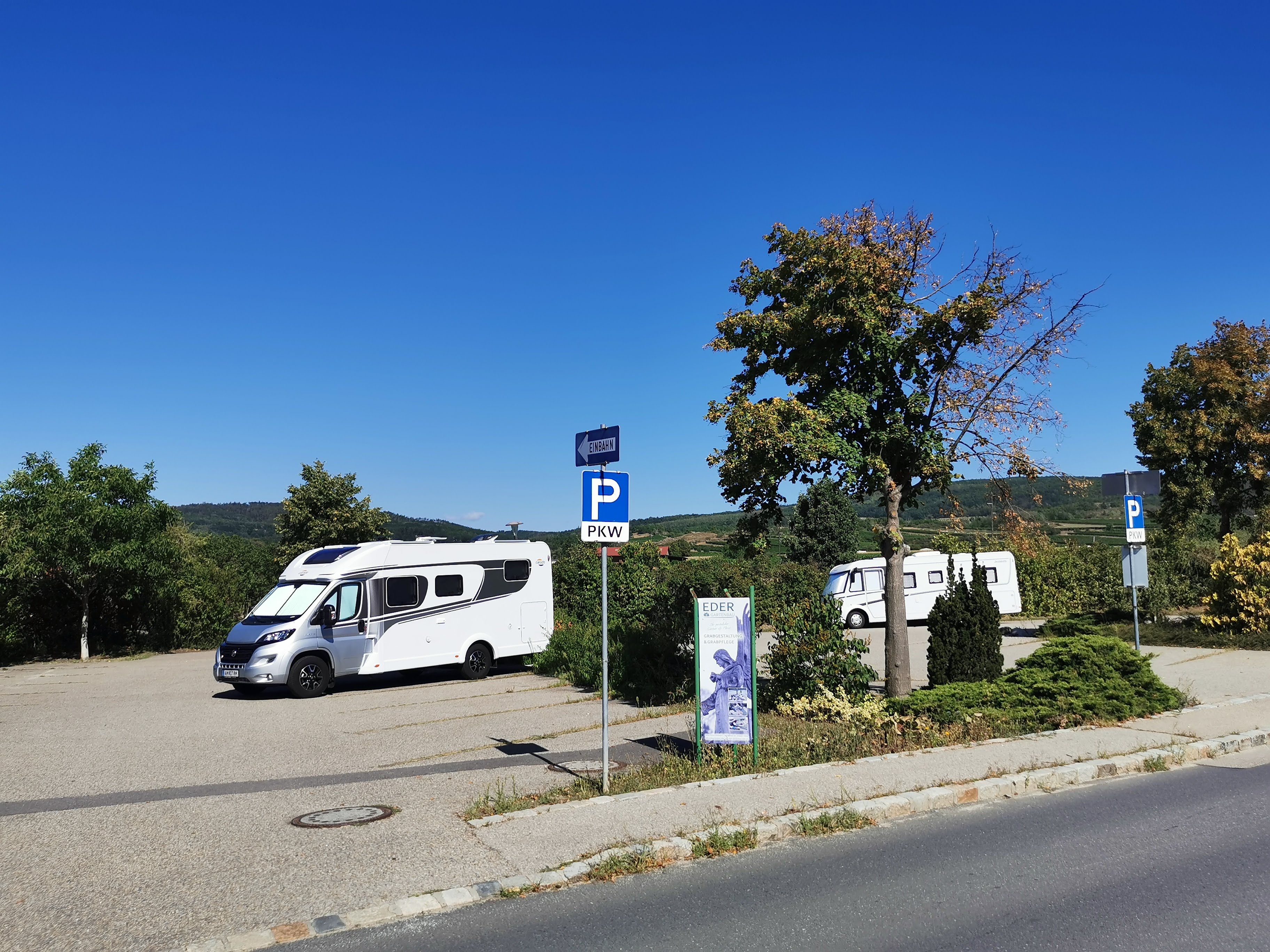 Parkovacie miesto pre obytný automobil