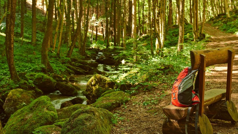 Refreshing coolness in the Steinbachklamm gorge, &copy; Klaus Engelmayer