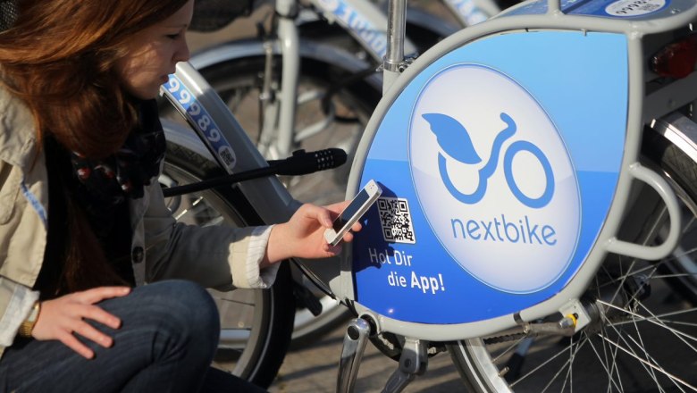 Radverleih Nextbike, &copy; Leader-Region Weinviertel / Lahofer