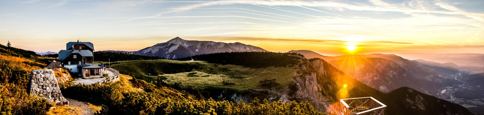 Panoráma na Raxe, © Robert Herbst
