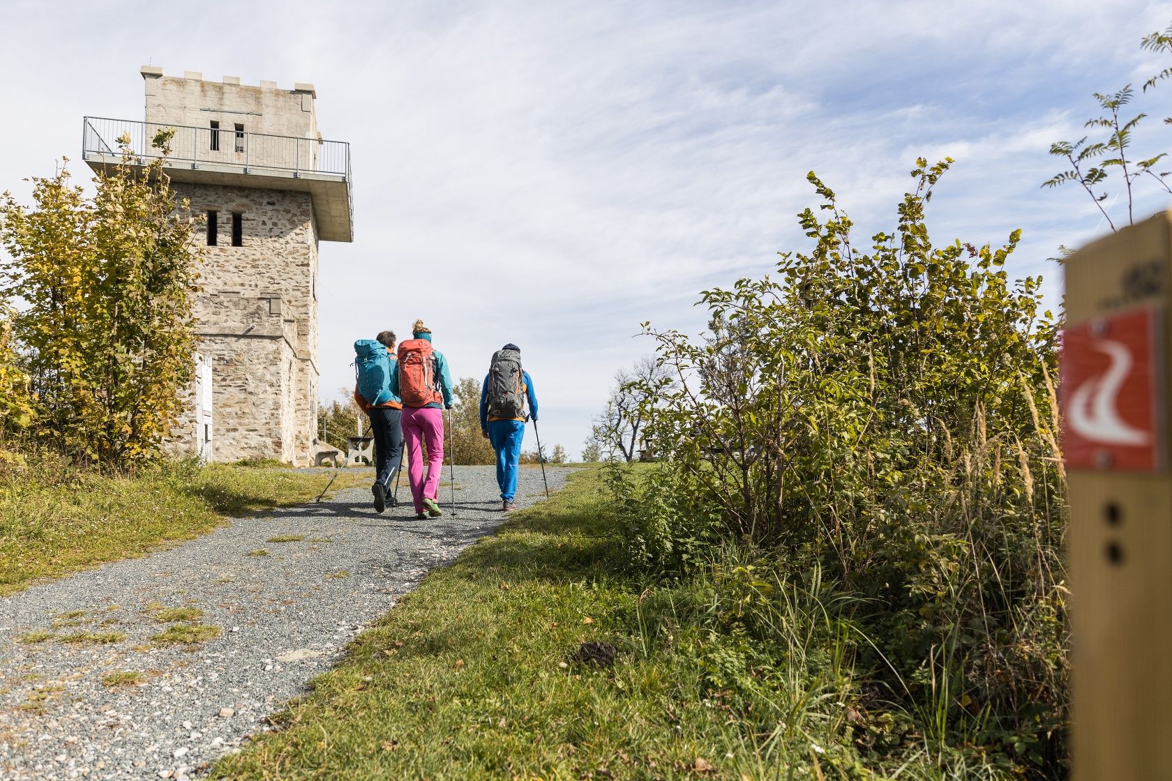 Turistika na diaľkových turistických trasách Alpannonia - Geschriebenstein