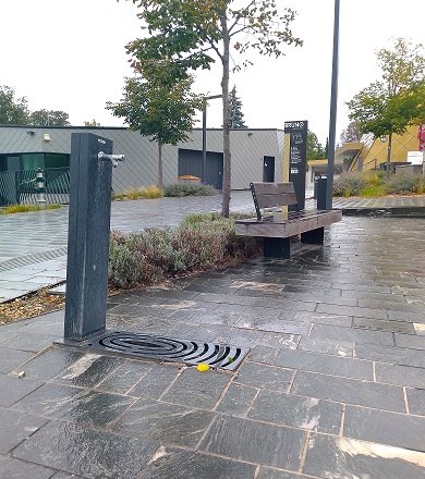 Drinking fountain in Brunn am Gebirge, &copy; Ulrike Nemec