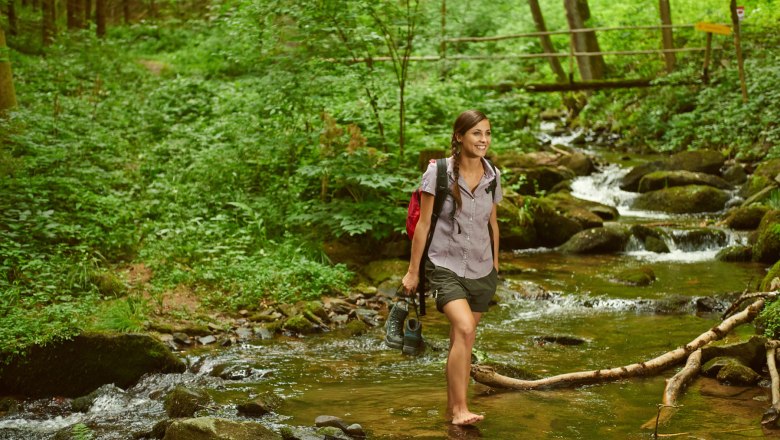 Cool off in the Steinbachklamm gorge, &copy; Klaus Engelmayer