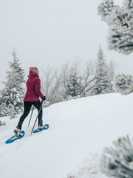 Výlet na snežniciach na Raxe, © Tereza Bokrová