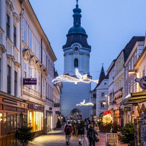 Adventná atmosféra v meste Krems, © Niederösterreich Werbung/ Robert Herbst