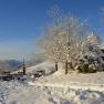 Our snow-covered barbecue hut, &copy; Gottfried & Rosina Wagner