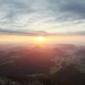 Sunset - view from the Schneeberg, © Niederösterreich Werbung/ Andreas Jakwerth