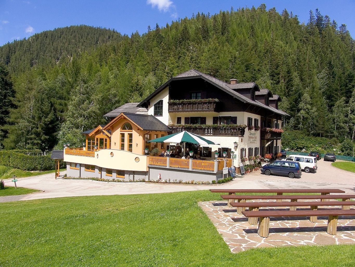 Alpský hostinec Kummerbauerstadl