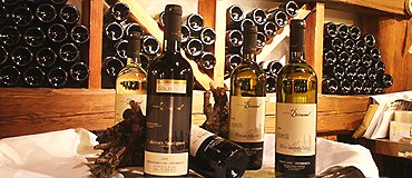 Wine bottles, &copy; Weingut Drimmel Urbanuskeller