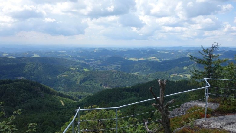 Viewing mountain Burgsteinmauer, &copy; Leo Baumberger