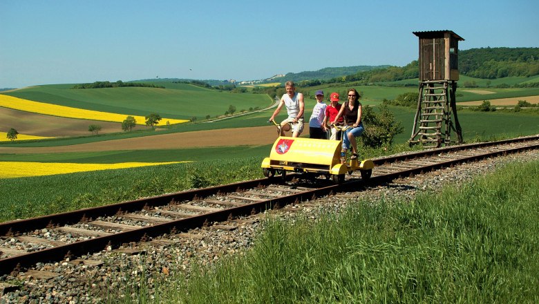 Cestovanie Weinviertelskou drezinou, © Weinvierteldraisine