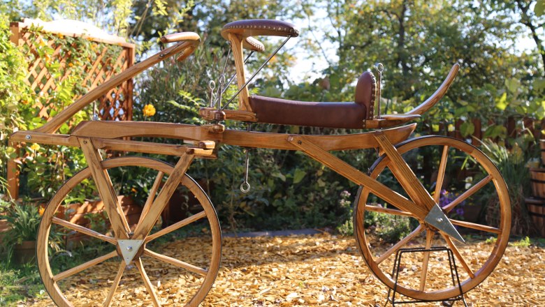 Wooden impeller, &copy; Barbara Schneider - Nostalgie Museum "Drahtesel & Mehr"