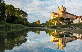 Opátstvo Melk je súčasťou wachauského svetového kultúrneho dedičstva UNESCO, © Michael Liebert