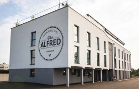 Pohľad zvonku na "Das ALFRED", &copy; Das Alfred