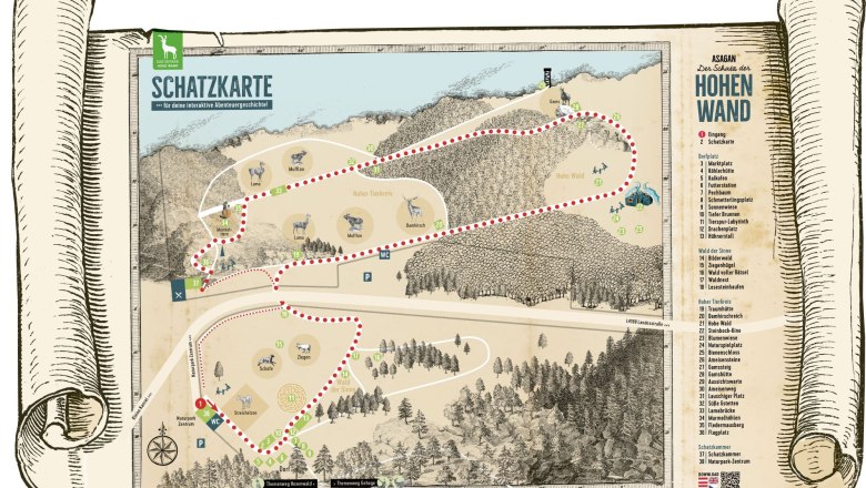 treasure_map_web, &copy; Naturpark Hohe Wand