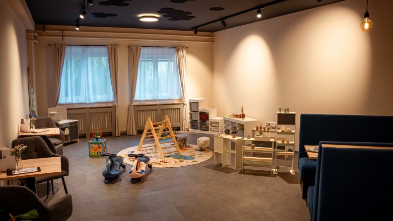 TDR- ZEITLOS-interior children's corner, &copy; Philipp Elsler