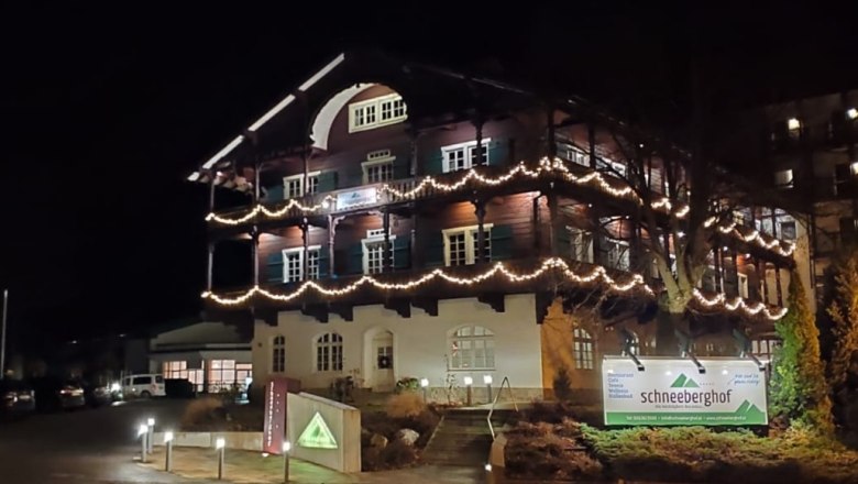 Schneeberghof im Winter, &copy; Hotel Schneeberghof