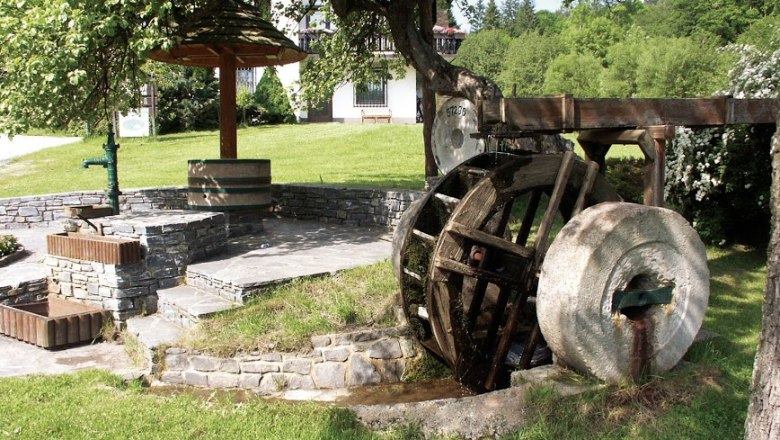 Mill wheel, © Gasthaus Buchegger, Foto Buchegger
