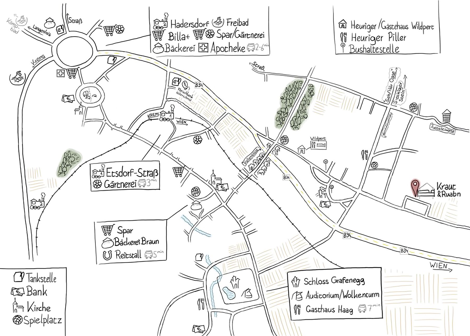 Mapa okolia