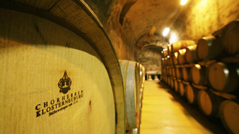 Wine cellar, © Stift Klosterneuburg
