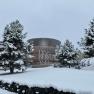 The snow-covered Linsberg Asia thermal spa, © Linsberg Asia