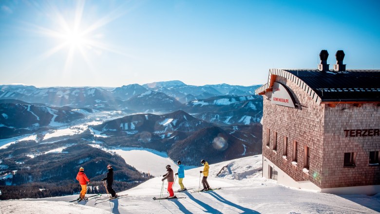 Panoramatický pohľad z Gemeindealpe, © Bergbahnen Mitterbach /Fred Lindmoser