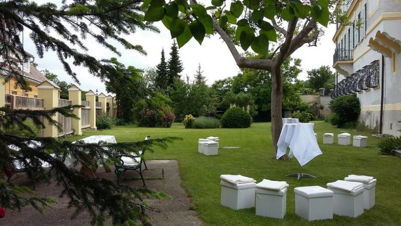 Our castle garden is also always very popular, © Schloss Gumpoldskirchen